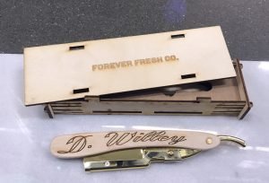 Whie Maple hand made straight razor barber tool