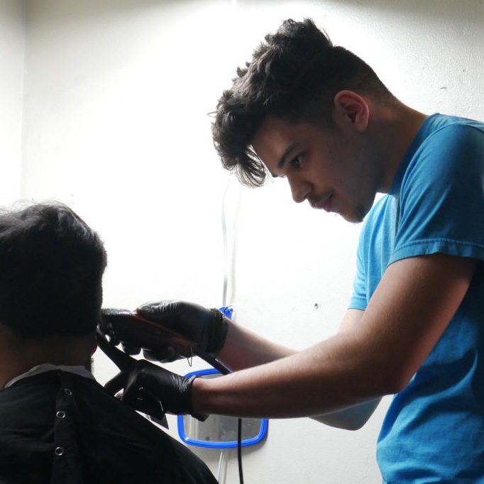 Garren Brown sponsored barber